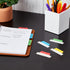 Avery Margin Ultra Tabs - 2.5" x 1", 24 Repositionable Page Tabs, Assorted Colors, 2-Side Writable