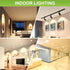 SETEN 6 Pack MR16 Bulb, GU5.3 5W (50W 5000K 450 38 12-24V Non-Dimmable LED Bi-Pin Base, Equivalent) Daylight, Lumens