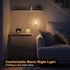 2 Pack, JandCase LED Night Lights - Soft White Night Lights with Dusk-to-Dawn Sensor for Bedroom, Bathroom, Stairs