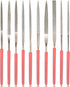 10Pcs Diamond Needle File Set, Mini Metal File Set for Jewelry Stone Carving Tools (2x100mm)