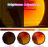 Sunset Lamp Projector with APP and Button Control, Multicolor Changing Projection Light Sunlight Lamp for Bedroom