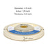 5PCS Wool Polishing Wheel Disc 4.5" x 7/8", Wool Felt Disc Buffing Wheel for Angle Grinder, Polishing Pad for Metal Marble Glass Ceramic, Fine Wool
