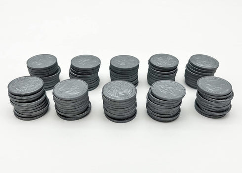Teacher Created Resources (TCR20656) Play Money: Quarters