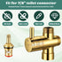 SHENLIU Gold Handheld Toilet Bidet Sprayer for Toilet, Adjustable Water Pressure Control with Bidet Hose for Feminine