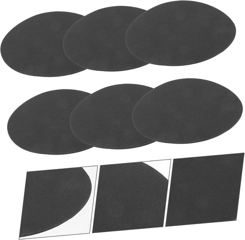 6pcs Non-Slip Desk Lamp Base Pads - Soft Adhesive Stickers