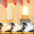 G9 Bulb 6W,60W Equivalent,2700K 600LM, AC120V T4 G9 Bulbs Lighting,G9 Base,Non-Dimmable,6 Pack LED Halogen Warm