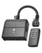 BN-LINK Outdoor Light Timer, Waterproof Plug-in Dusk-to-Dawn Controller with 3 Grounded Outlets