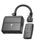 BN-LINK Outdoor Light Timer, Waterproof Plug-in Dusk-to-Dawn Controller with 3 Grounded Outlets