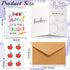 Motiskyy 6 Set Teacher Appreciation Gifts Cards Teacher Gifts Bulk Rainbow Apple Thank You Gift Cards