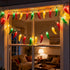 35 18 LED Red Green and Yellow Chili Pepper Christmas Lights, Ft Green Wire House Decorative Lighting String