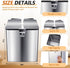 Zonon 11 10'' Commercial Stainless Steel Wall Mount Disinfectant Wipe Dispenser Fits Sanitizing and Disinfecting Wipes