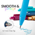 Loddie Doddie Vivid Gel Pens, 8 Pack, 0.7 mm Medium Point Smooth Writing Retractable Pens, No Bleed