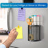 MaxGear Magnetic Pen Holder, 2 Pack Locker Organizer Mesh Pencil Holder for Desk - Extra Strong Magnets for Locker