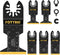 Titanium Oscillating Multi Tool Blades, Fit Dewalt, Bosch, Milwaukee, for Wood, Metal, Plastic Cutting