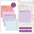 Yinder 24 Pcs Inspirational Sticky Notes with Lines, Cute Motivational Sticky Note Pad Gifts for Coworkers