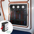 A Series Red Toggle AC/DC Single Pole 25A Boat Magnetic Circuit Breaker - 25 Amp Protects Low Power Devices for Yachts, Motorhomes, Campers and Caravans