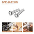 M10-1.5x45mm Button Head Socket Cap Screws, 20 Pack, Good for Machine, 304 Stainless Steel 18/8, Hex Drive Full Thread