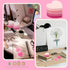 MSHUNKEJI 300 3x3 Pcs Index Card Heart Shaped Note Cards Blank Index Cards Pink Note Cards Colors Study Cards Blank