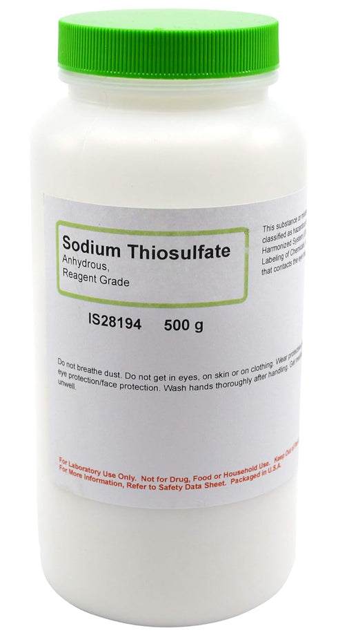 ALDON Reagent-Grade Sodium Thiosulfate, Anhydrous, 500g, The Curated Chemical Collection