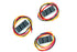 NOYITO 0.28 inches LED Ultra-small DC Digital 0-100V Voltmeter, 3-Wire Battery Voltage Tester, Pack of 3
