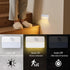 Closet Motion Sensor Night Light Indoor, Rechargeable LED Stair Lights, Warm White Stick-On Wireless Lights, Battery