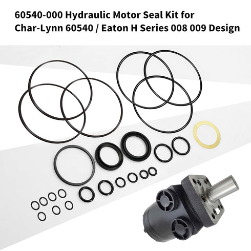 60540-000 Hydraulic Motor Seal Kit for Char-Lynn 60540 / Eaton A & H Series 008 009 Design