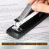 Stapler - 2 Pack Heavy Duty Desk Staplers, Black, 25 Sheet Capacity Office Stapler