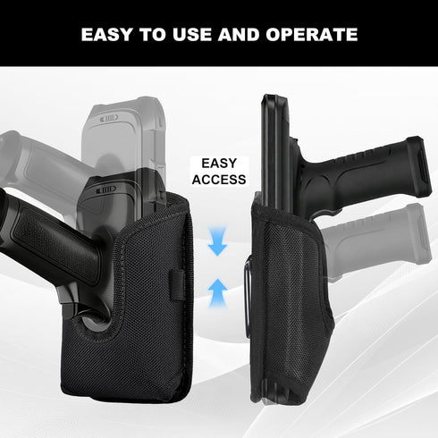 Vinanker Scanner Holster (Handle Series), Heavy Duty Metal Belt Clip, Durable & Thick Design, Comfortable