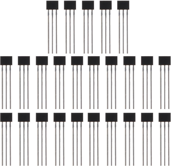 ULTECHNOVO Metal Detectors Linear Hall Effect Sensors 49E OH49E SS49E S49E TO-92 for Electric Vehicle Repair