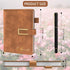 Wedding Officiant Book with Pen, 200 Pages A5 Lined Leather Wedding Journal Notebook, Gifts for Wedding Day Ceremony,