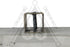 3.1 inch (80 mm) Length Fluted Hardened High Carbon Steel Point Tip Wall Masonry Concrete Black Nails (25 pcs.)