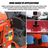 aosdanting 4pcs M6 Rubber Coated Magnets with Bolts, Heavy Duty Magnets Male Thread, Strong Mounting for Fixing Lights
