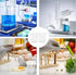 12 Pcs 3.4 Oz Transparent Lab Measuring Cup, 100ml Plastic Beaker Cups for Science Experiments