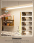 36 Inch Counter 4000K White,Dimmable,Plug Closet, MYPLUS Under Cabinet Lights with Hand Wave, Under Lighting Natural