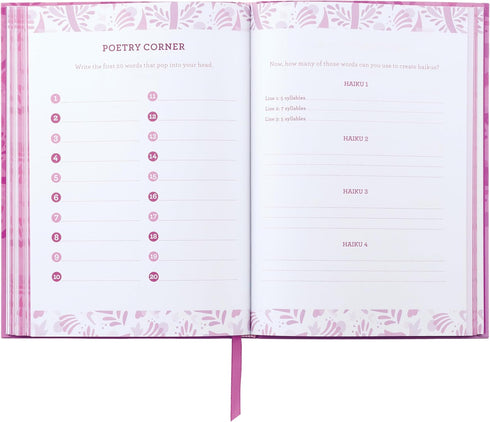 TableTopics Inspiration Prompted Journal with Questions, Inspirational Quotes, Activities for Self-Care and Wellness,