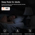 E12 Bulbs 1600K Bulbs, 5W (4 Packs) Amber Sleep Light with Remote Control, Candelabra Blue Light Blocking Light