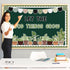 ZOiiWA Summer Potted Plant Bulletin Board Set, Summer Greenery Classroom Decoration, Let The Good Things Grow