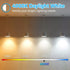 4 Pack Brightever Vintage LED Edison Bulbs, 60 Watt Equivalent, 6W ST58, 4000K Neutral Daylight White, Clear Glass