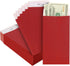 Mr. Pen 100 Pack Money Envelopes for Cash, 6.5" x 3.5", Red, Small Envelopes for Budgeting and Money Saving Challenge