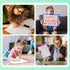 50 Packs 10x14 Inch Dry Erase Pocket Sleeves, Reusable Clear Plastic Classroom Sleeves, Ticket Holders