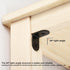 20 Pack 1 Inch 90 Small L Brackets for Wood - Perfect Angle Stainless Steel Tiny L Bracket Corner Brace with Screws