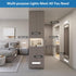 Counter Closet 3-Pack, Motion Sensor Under Cabinet Lights, Magnetic Rechargeable Under Light, Wireless Night Light Bar