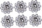 POPETPOP 6pcs Plastic Knobs for Cabinets Bedside Handles Replacement Decorative Hardware for
