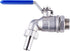 TIZZE 1/2 inch Stainless Steel Ball Valve Weldless Bulkhead for Home Brew Kettle/Mash Tun