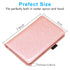 ACdream Cute Pocket Leather Server Books for Waitress, Money Organizer Wallet, Glitter Rose