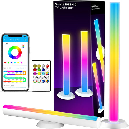 TJOY Smart Light Bars, RGB Table Desk Light Bar, TV Backlight with