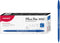 MONAMI Plus 3000 Felt Tip Pens, Fine Point (0.4mm), Blue, 12-Count for Writing/Journaling/Note Taking