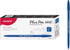 MONAMI Plus 3000 Felt Tip Pens, Fine Point (0.4mm), Blue, 12-Count for Writing/Journaling/Note Taking