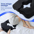 Tailbone SAHEYER Bed Sore Cushions for Butt, Memory Foam Pressure Relief Pillow with Center Hole and Cutout, for Long