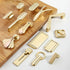 SHOORR 6Pcs Cabinet Knobs Wardrobe Drawer Knob Bedside Cabinet Cabinet Ring Wardrobe Single-Hole Furniture Door Pull D